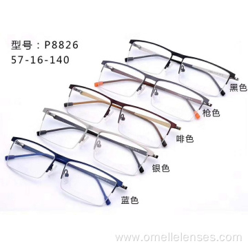 High Quality Half Frame Optical Glasses for Men